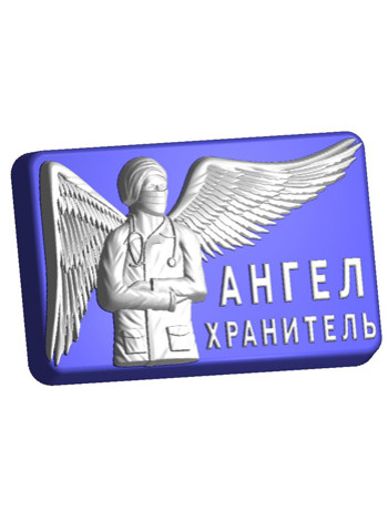 Мед - Ангел (746) - формочка для мыла ручной работы