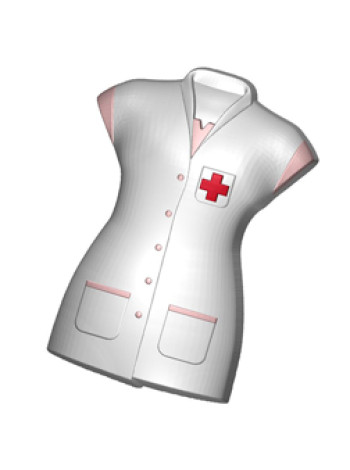 Медицинский халат (741) - формочка для мыла ручной работы