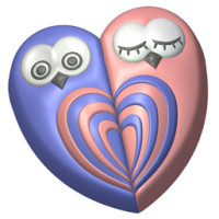 Совы (686) - форма для мыла, свечей, шоколада пластиковая