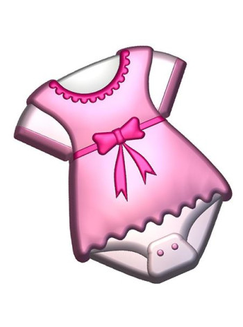 Боди для девочки (640))  - формочка для мыла ручной работы