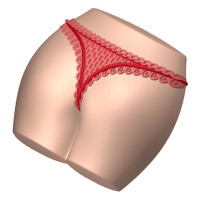 Бикини 780 - форма для мыла пластиковая