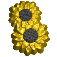 8 Подсолнух 788 - форма для мыла пластиковая