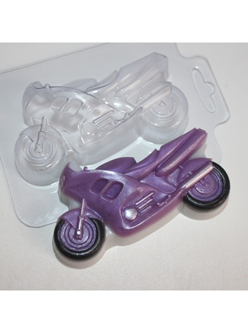 Мотоцикл - формочка для мыла ручной работы