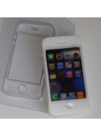 Смартфон - формочка для мыла ручной работы пластиковая