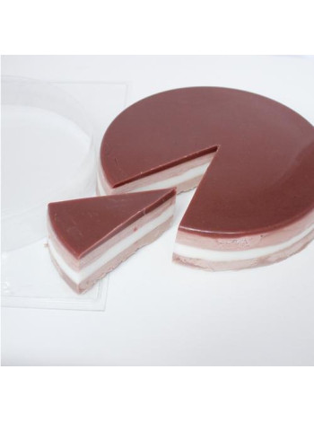 МегаКруг (заготовка под торт)  - формочка для мыла пластиковая