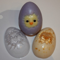 Яйцо Цыпленок - форма для мыла пластиковая