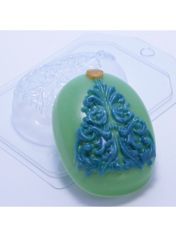 Ель ажурная формочка для мыла ручной работы