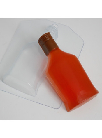 Бутылка коньяка - формочка для мыла пластиковая