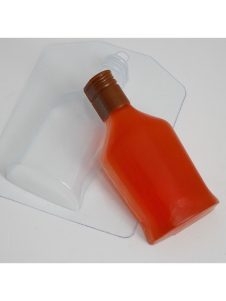 Бутылка коньяка - форма для мыла пластиковая