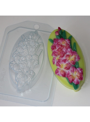 Гладиолус - формочка для мыла ручной работы