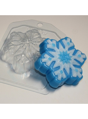 Снежинка 3 - форма для мыла