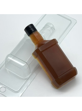 Бутылка виски - формочка для мыловарения