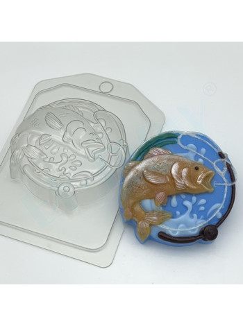 Рыба в круге - форма для мыла купить