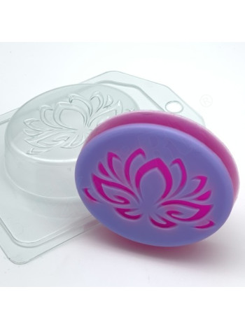 Лотос силуэт  - форма для мыла купить