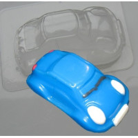 Автомобиль - форма для мыла пластиковая 