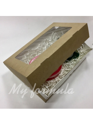 Коробка с пластиковым окном 200*120*40 мм (средняя)