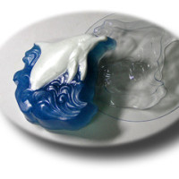 Дельфин форма для мыла пластик (Россия)