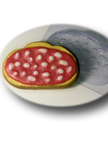 Бутерброд с колбасой - формочка для мыла ручной работы