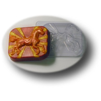 Веселая лошадка - форма для мыла пластиковая