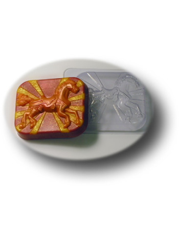 Веселая лошадка - форма для мыла пластиковая