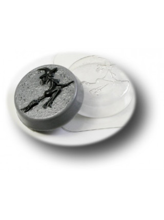 Ведьма - форма для мыла пластиковая