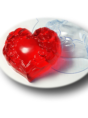 Крылатое сердце - формочка для мыла ручной работы