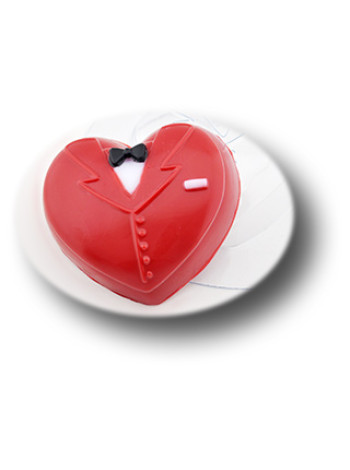 Мужское сердце 2 - формочка для мыла ручной работы