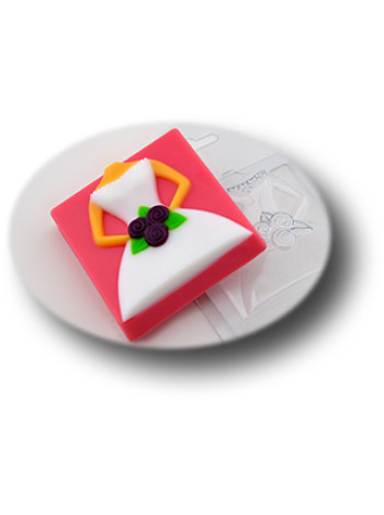 Свадебное платье  - формочка для мыла ручной работы