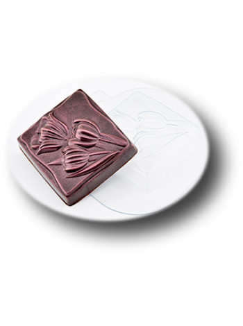 Тюльпаны квадрат МФ - формочка для мыла ручной работы