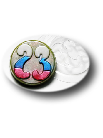 23 февраля (цвета флага) - формочка для мыла ручной работы