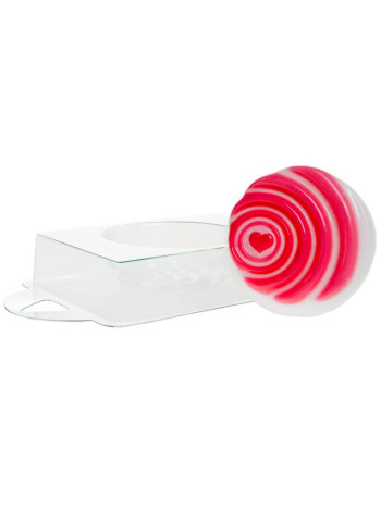 Сердечко «Круги на воде» - форма для мыла пластиковая