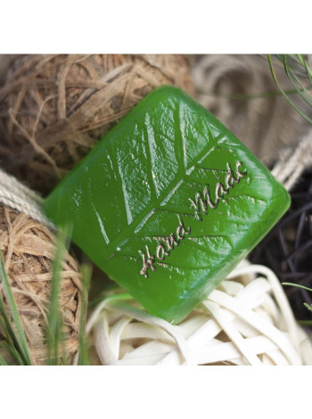 Квадрат лист Hand Made — формочка для мыла ручной работы