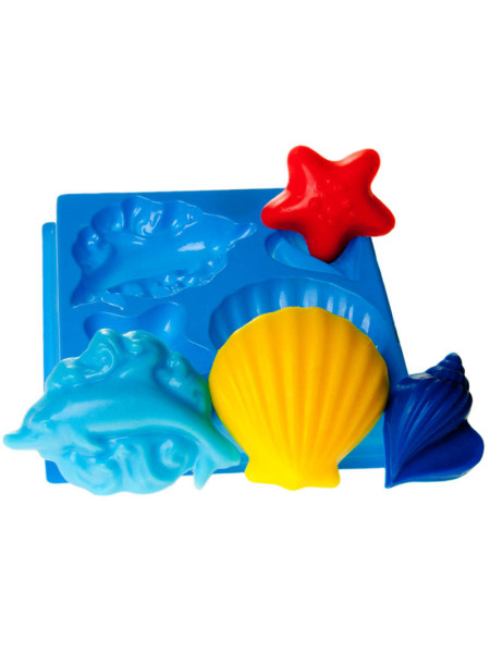 МК Морской  - форма для мыла пластиковая