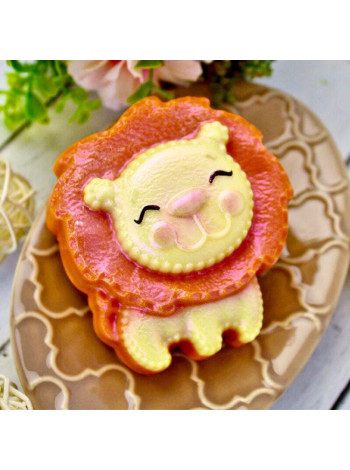 Львенок формочка для мыла ручной работы