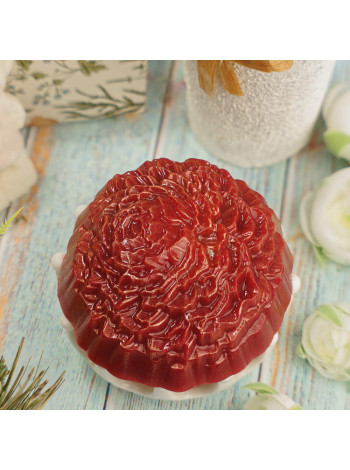 Пион Керол формочка для мыла ручной работы