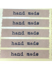 hand made (печатная машинка) - стикеры для мыла купить