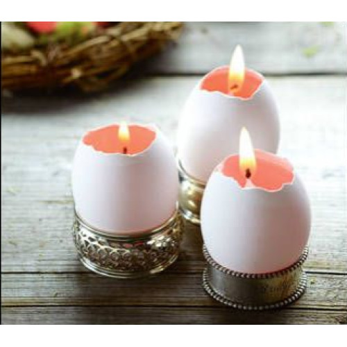 Пасхальный декор — свечи своими руками